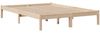 vidaXL Massivholzbett mit Regal ohne Matratze 140x200 cm Kiefernholz 3321626 Bild 5