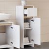 Vicco 'Emma' Midischrank, Spanplatte, 30 x 95 x 30 cm, Weiß Sonoma Bild 5