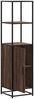 vidaXL Highboard Braun Eichen-Optik 35,5x35x139cm Holzwerkstoff Metall 849048 Bild 5
