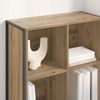 vidaXL Bücherregal Kunsthandwerk Eiche 99,5 x 30 x 108,5 cm 886539 Bild 4