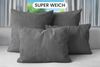 Amilian Dekokissen 4er Set mit Füllung - weiche Sofakissen - 2 x 40 x 40 cm + 2 x 35 x 45 cm, (4 Stück) Kuschelkissen - Couchkissen mit Kissenfüllung - Zierkissen Bild 2