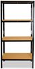 shelfplaza BLACK 180x120x60 cm Schwerlastregal in schwarz mit 4 Böden und 175 kg Traglast pro Boden Bild 5