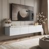 ALLHOUSE24 TV-Schrank TV-Schrank NELLY Metallbeine LED Beleuchtung Sideboard GOLD (1x TV Schrank) Breite 200 cm Bild 2