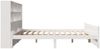 vidaXL Massivholzbett mit Regal ohne Matratze Weiß 140x190 cm Kiefer 3322464 Bild 5