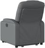 vidaXL Relaxsessel mit Aufstehhilfe Grau Kunstleder 3204433 Bild 5