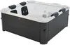 Mspa - NAPUKA Spa Plastik Grau - B 160 cm x H 65 cm x L 160 cm Bild 3