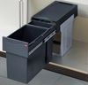 HAILO 3666111 TANDEM Abfallsorter 31 (24+7) Liter ab 30 cm Schrankbreite / Abfalltrennsystem Bild 3