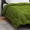 vidaXL Winterbettdecke Grün 135 x 220 cm Mikrofaser 42025673 Bild 4