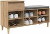 Schuhschrank, Schuhkipper für Flur, skandinavisch Artisan-Eiche 102 x 36 x 60 cm Holzwerkstoff Bild 3
