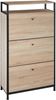 Schuhregal - Industrial Holz hell, Eiche Sonoma, 61 cm Bild 3