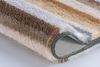 Kleine Wolke Badematte Funky, Badvorleger, Badezimmer Teppich, Höhe 18 mm, rutschhemmend beschichtet, fußbodenheizungsgeeignet, Kunstfaser, rechteckig, Badteppich, modernes Streifen Design, waschbar Bild 3