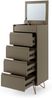 Kommode Metall und MDF  grau Bild 3