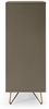 Kommode Metall und MDF  grau Bild 4