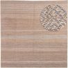 Juteteppich - Cosmo 150 x 150 cm - braun - quadratisch Bild 3