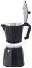 Espressokocher geeignet für alle Herdarten - Mokka-Pot in Schwarz 560 ml Bild 2