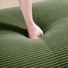 Odikalo 2-Sitzer modular kombinierbar Polstersofa Chaiselongue Mehrfarbig, 82'' Loveseat-Sofa aus Cordsamt, modular kombinierbar mit geschwungenen Armlehnen und rutschfester Unterseite, hochelastische Polsterung für Wohnzimmer, Schlafzimmer und Heimkin... Bild 2