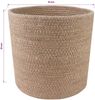 vidaXL Pflanztopfsatz 2 pcs Natur Ø 21 x 21 cm 100% Tossa-Jute 42012240 Bild 5