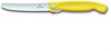 Victorinox Swiss Classic faltbares Gemüsemesser Wellenschliff (11 cm), Gelb Bild 3