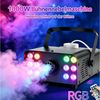 oyajia LED Discolicht DJ Discolicht Partylicht, Discolicht Nebelmaschine Mini mit RGB Effekt, RGB, Nebel Maschine mit Fernbedienung UND LED Licht für Halloween DJ Party Bild 2