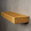 Levandeo® Wandregal, levandeo Wandregal Holz Massiv 80x20cm Eiche Farbig Wandboard Regal Bild 3