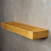 Levandeo® Wandregal, levandeo Wandregal Holz Massiv 80x20cm Eiche Farbig Wandboard Regal Bild 4