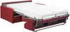 Vente-unique - CALIFE Sofa Kunstleder Rot - B 223 cm94 cm x H 85 cm x L 170 cm Bild 2