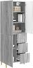 vidaXL Schrankset 2 pcs Grau Sonoma 66 x 34,5 x 90 cm Holzwerkstoff 3416580 Bild 2