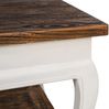 Couchtisch SVEA mit Ablage - 60 x 60 x 50 cm, Holz, Dunkelbraun | Beistelltisch Kleiner Tisch Wohnzimmer Bild 5