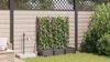 vidaXL Garten-Pflanzgefäß 3 pcs Braun 120 x 40 x 126 cm Kunststoff 42002829 Bild 4