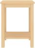 vidaXL Nachttisch Natur 35x30x47 cm Massivholz Kiefer 322209 Bild 3