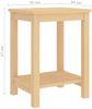vidaXL Nachttisch Natur 35x30x47 cm Massivholz Kiefer 322209 Bild 5