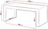 Couchtisch Tozzani, Wotan Eiche / Anthrazit Bild 2