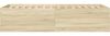 vidaXL Bettgestell Sonoma-Eiche 100x200 cm Holzwerkstoff 3280960 Bild 5