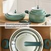 Genius Pfannen-Set Cerafit Revolution Vario Kochgeschirr, (27-teiliges - Set, All-in-One Kochset für maximale Vielseitigkeit), Platzsparend stapelbar mit abnehmbaren Griffen Bild 4