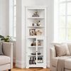 GarveeMore Kleiderschrank Hocher Eckschrank mit Türen und offenen Regalen Bild 3