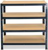 shelfplaza HOME 100x120x60 cm Schwerlastregal in anthrazit mit 4 Böden und 175 kg Traglast pro Boden Bild 4