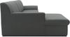 DOMO Collection Topper, Ecksofa mit Schlaffunktion, Webstoff grau, 155 x 245 cm Bild 4