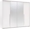 Vente-unique - INGINA Wardrobe and walk-in wardrobe Holz, Platte Weiß - B 65 cm x H 219 cm x L 255 cm Bild 4