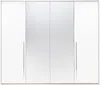Vente-unique - INGINA Wardrobe and walk-in wardrobe Holz, Platte Weiß - B 65 cm x H 219 cm x L 255 cm Bild 5