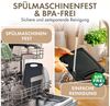Blumtal Schneidebrett Frühstücksbrettchen Kunststoff, 2er-/3er-Set, verschiedene Größen, (2-St), Brettchen spülmaschinenfest Kunststoff BPA-frei Bild 4