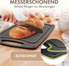 Blumtal Schneidebrett Frühstücksbrettchen Kunststoff, 2er-/3er-Set, verschiedene Größen, (2-St), Brettchen spülmaschinenfest Kunststoff BPA-frei Bild 3