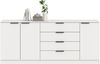 Home affaire Sideboard SKARDE, Breite 185 cm, 4 Schubkästen, 3 Türen, viel Stauraum (in verschiedenen Farben und Breiten erhältlich, individuell einsetzbar), Kommode, Anrichte, Schubkastenkommode, Schuhschrank, Schrank Bild 3