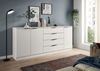 Home affaire Sideboard SKARDE, Breite 185 cm, 4 Schubkästen, 3 Türen, viel Stauraum (in verschiedenen Farben und Breiten erhältlich, individuell einsetzbar), Kommode, Anrichte, Schubkastenkommode, Schuhschrank, Schrank Bild 2