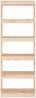 Bücherregal | Raumteiler Regal 60x30x167,5 cm Massivholz Kiefer Bild 3