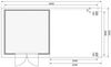 Karibu Woodfeeling Gartenhaus Kandern mit Anbaudach 3 m Breite Gartenhaus aus Holz Holzhaus mit 28 mm Wandstärke inklusive Schleppdach Blockbohlenhaus mit Montagematerial Bild 3
