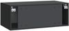 vidaXL Wandmontierter TV-Schrank 59,5 x 41 x 30 cm Schwarz 898846 Bild 5