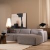 Bronx71 Ecksofa Maine Bouclé braun/grau rechts Bild 4