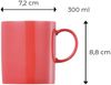 Thomas Sunny Day New Red Becher mit Henkel Bild 3