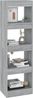 vidaXL Bücherregal/Raumteiler Grau Sonoma 40x30x135 cm 813591 Bild 5