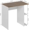 Schreibtisch Simple Weiß/Artisan 80 x 50 cm Vicco Bild 2